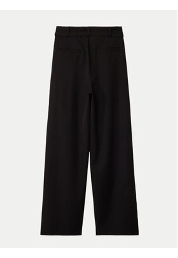 Desigual Spodnie materiałowe Rin 24WWPW20 Czarny Loose Fit. Kolor: czarny. Materiał: syntetyk