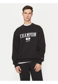 Champion Bluza 220431 Czarny Regular Fit. Kolor: czarny. Materiał: bawełna