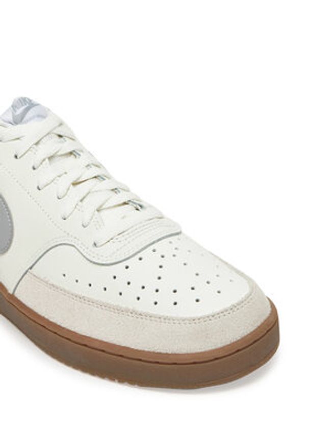 Nike Sneakersy Court Vision Lo HV2530 Écru. Materiał: skóra. Model: Nike Court