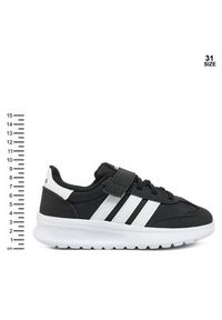 Adidas - adidas Sneakersy Run 70s 2.0 Shoes Kids JI4688 Czarny. Kolor: czarny. Materiał: materiał. Sport: bieganie #7