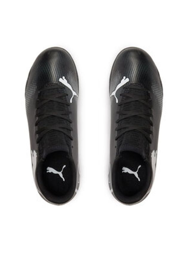 Puma Buty do piłki nożnej Future 7 Play It Jr 10773902 02 Czarny. Kolor: czarny. Materiał: skóra