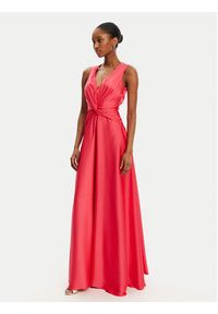 Rinascimento Sukienka wieczorowa CFC0122455003 Różowy Regular Fit. Kolor: różowy. Materiał: syntetyk. Styl: wizytowy #4