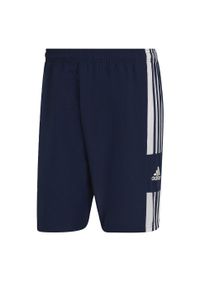 Adidas - Spodenki męskie adidas Squadra 21 Downtime. Kolor: biały, wielokolorowy, niebieski