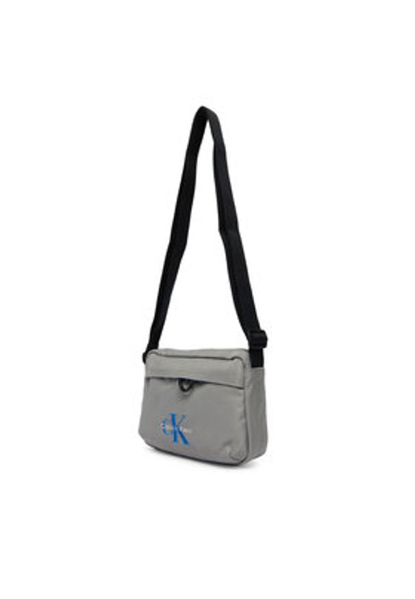 Calvin Klein Saszetka Bold Camera Bag LV04D3117G Szary. Kolor: szary. Materiał: materiał