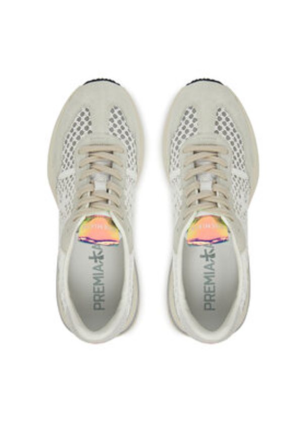 Premiata Sneakersy Cassie Var 7390 Biały. Kolor: biały. Materiał: materiał