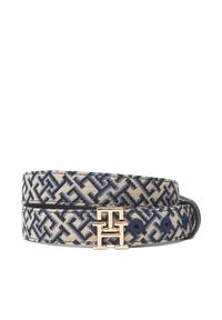 TOMMY HILFIGER - Pasek Damski Tommy Hilfiger. Wzór: kolorowy