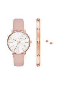Zestaw zegarek i bransoletka Michael Kors. Kolor: różowy #1