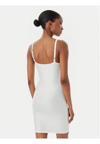 Guess Sukienka dzianinowa W5GK45 Z3MN2 Biały Regular Fit. Kolor: biały. Materiał: syntetyk #4
