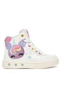 Sneakersy Geox. Kolor: biały