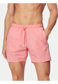 BOSS Szorty kąpielowe Iconic 50491594 Różowy jasny Regular Fit. Kolor: różowy #1