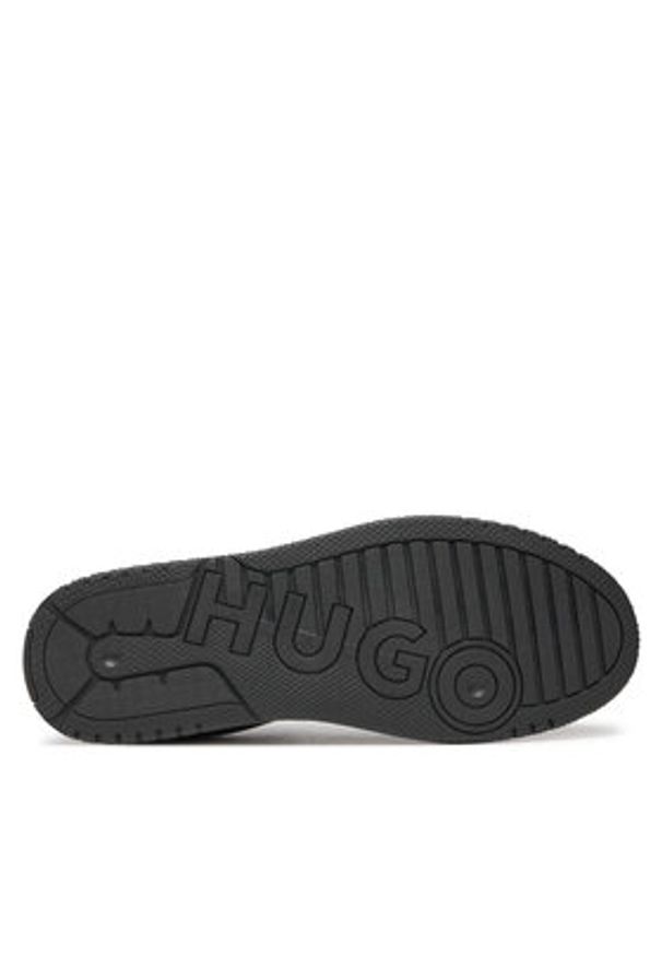 Hugo Sneakersy Hadrian 50536201 Szary. Kolor: szary. Materiał: skóra