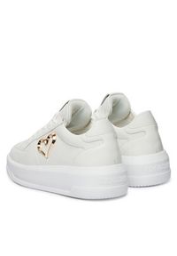 Love Moschino - LOVE MOSCHINO Sneakersy JA15485G0OIA0100 Biały. Kolor: biały. Materiał: skóra #4