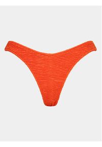 Calvin Klein Swimwear Dół od bikini KW0KW02210 Pomarańczowy. Kolor: pomarańczowy. Materiał: syntetyk #4