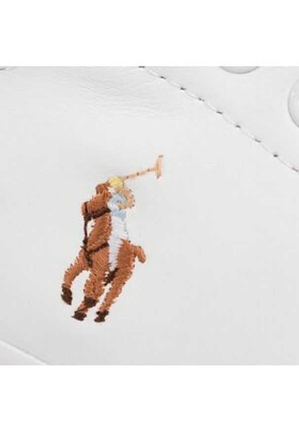 Polo Ralph Lauren Sneakersy Longwood 816785025004 Biały. Kolor: biały. Materiał: skóra