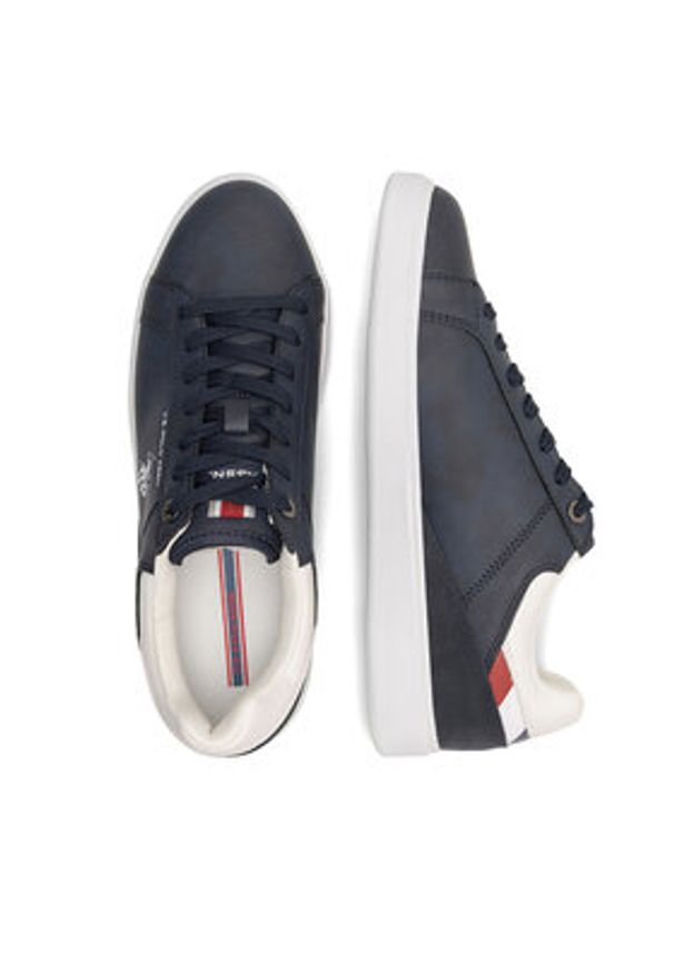 U.S. Polo Assn. Sneakersy ROKKO001M/CY3 Granatowy. Kolor: niebieski. Materiał: syntetyk
