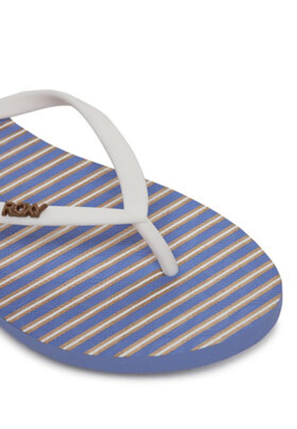 Roxy Japonki ARJL100683 Biały. Kolor: biały. Materiał: syntetyk