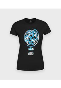 MegaKoszulki - Koszulka damska Globus Disco Ball. Materiał: bawełna