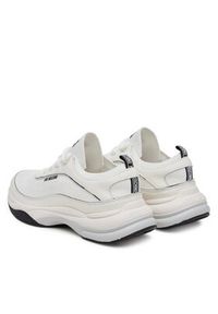 Love Moschino - LOVE MOSCHINO Sneakersy JA15475G0MIY210A Biały. Kolor: biały. Materiał: skóra #5