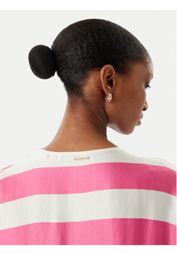 LOLA CASADEMUNT Sukienka letnia LS2616013 Kolorowy Relaxed Fit. Wzór: kolorowy. Sezon: lato