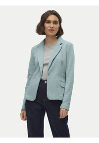 Vero Moda Marynarka Julia 10154123 Zielony Regular Fit. Kolor: zielony. Materiał: syntetyk