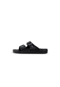 Klapki damskie Fila Matero. Kolor: czarny. Styl: sportowy #1