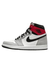 Buty do chodzenia dla dorosłych Air Jordan 1 Retro High Light Smoke Grey. Kolor: czarny. Sport: turystyka piesza #1