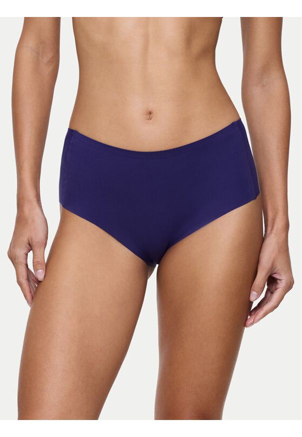 Triumph Figi klasyczne Smart Invisible 10222269 Niebieski. Kolor: niebieski. Materiał: syntetyk