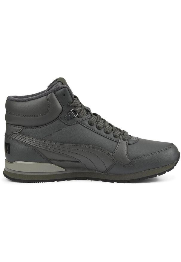 Buty do chodzenia męskie Puma ST Runner V3 Mid. Zapięcie: sznurówki. Kolor: szary. Materiał: guma, materiał, syntetyk. Szerokość cholewki: normalna. Sport: turystyka piesza