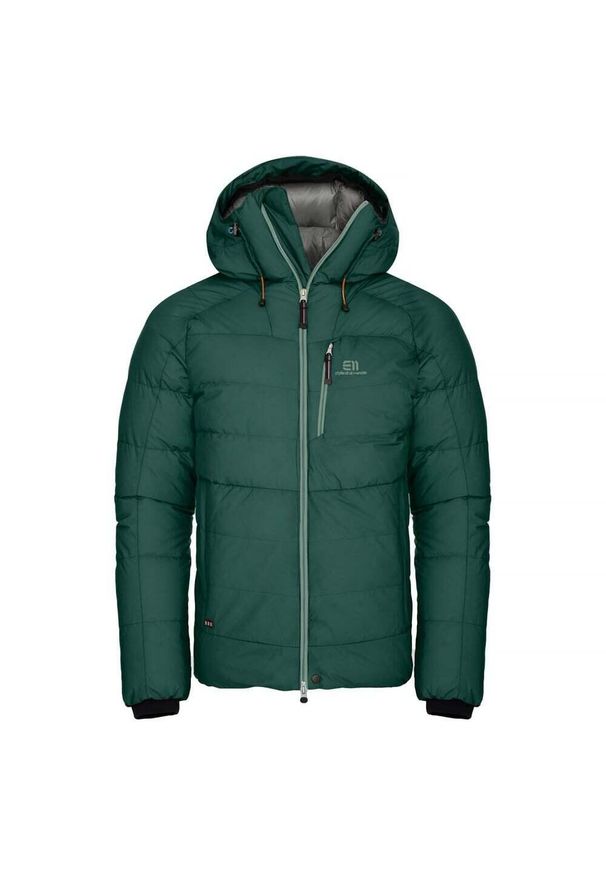 ELEVENATE - Kurtka z kapturem Elevenate Combin. Typ kołnierza: kaptur. Kolor: zielony. Materiał: puch. Sezon: zima. Sport: wspinaczka, narciarstwo