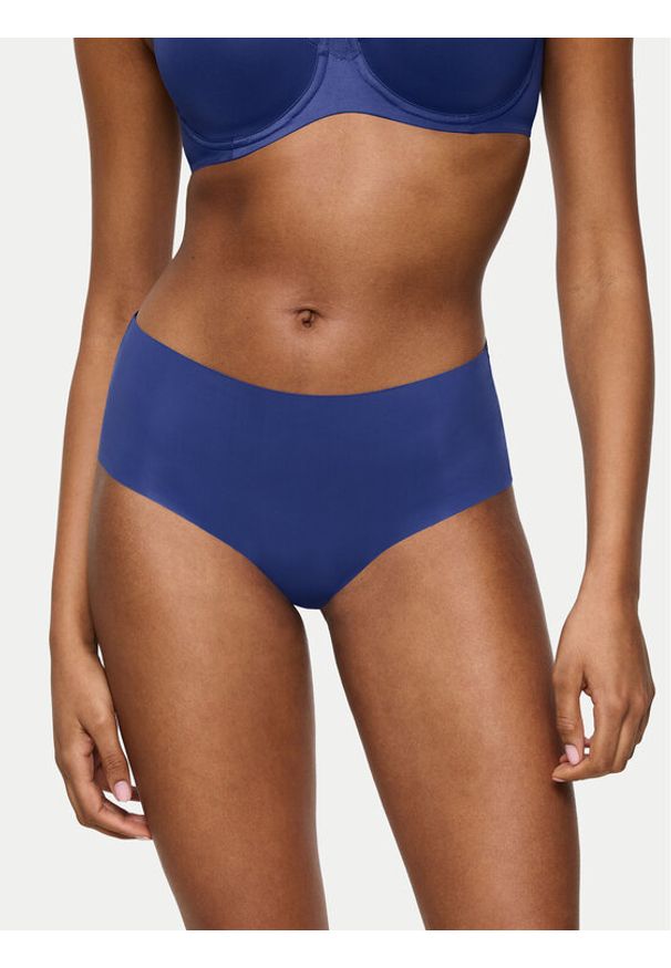 Triumph Figi klasyczne z wysokim stanem Pretty 10222227 Niebieski. Stan: podwyższony. Kolor: niebieski. Materiał: syntetyk