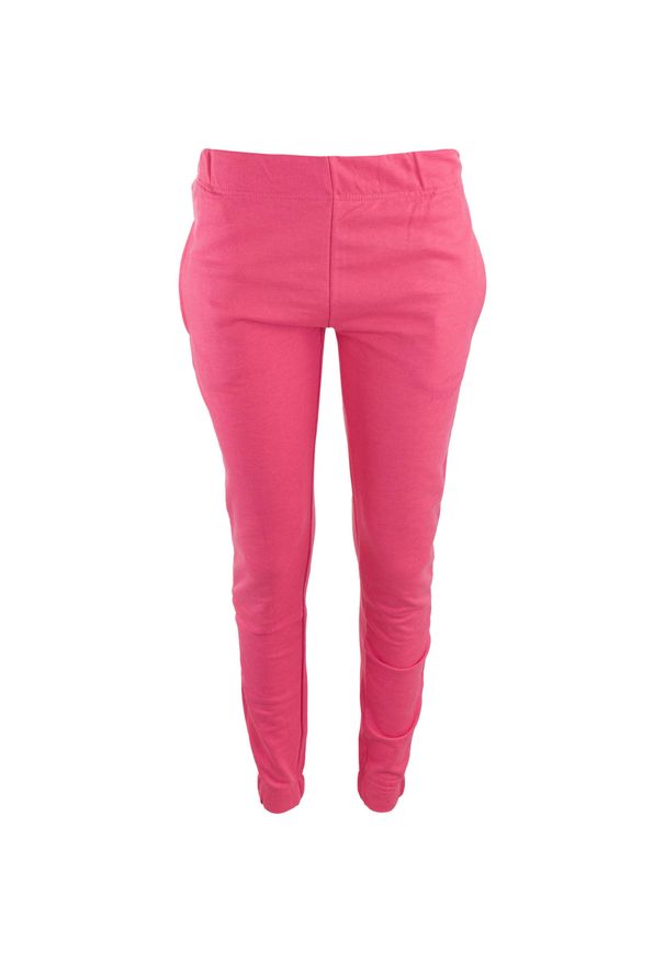 WE THE PEOPLE - Spodnie treningowe Diana Light Fuchsia - Komfort i Styl. Kolor: różowy. Materiał: poliester, bawełna. Długość: długie