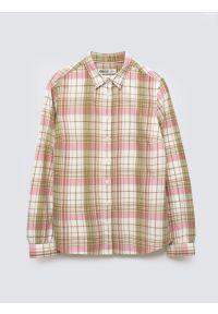 Big-Star - Koszula damska bawełniana w kratę różowo-zielona Cedi 600. Okazja: na co dzień. Kolor: różowy. Materiał: bawełna. Wzór: kolorowy. Styl: casual, elegancki, retro, klasyczny #7