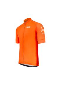 KEADA SPORTS - Damska koszulka kolarska z krótkim rękawem – Pomarańczowa. Kolor: pomarańczowy. Długość rękawa: krótki rękaw. Długość: krótkie. Sport: kolarstwo