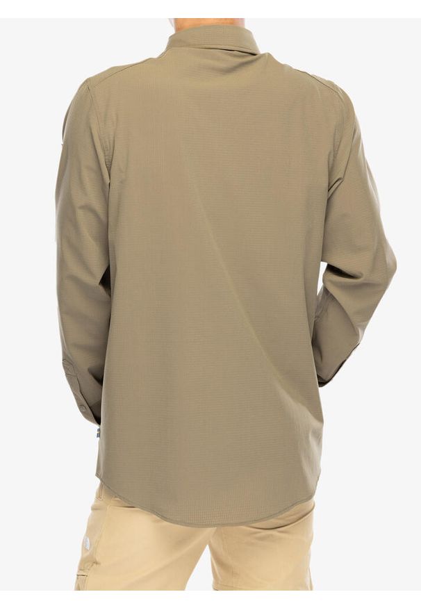 Fjällräven - Koszula podróżnicza męska Fjallraven Abisko Trekking Shirt. Kolor: zielony