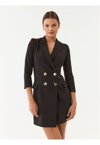 Sukienka elegancka Elisabetta Franchi. Kolor: czarny. Styl: elegancki #1