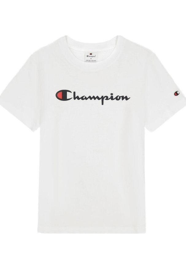 Koszulka sportowa damska Champion SS Tee. Kolor: biały