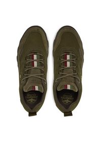 Aeronautica Militare Sneakersy 242SC253PL250 Zielony. Kolor: zielony. Materiał: zamsz, skóra