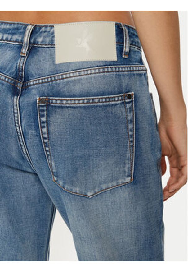 One Teaspoon Jeansy Slims 26807 Niebieski Boyfriend Fit. Kolor: niebieski