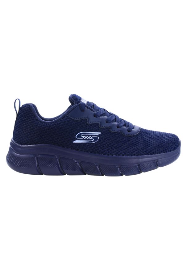 skechers - Buty na co dzień męskie SKECHERS BOBS B FLEX CHILL. Okazja: na co dzień. Kolor: niebieski. Model: Skechers Sport. Sport: bieganie