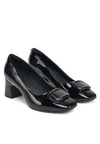 Clarks Czółenka Fernie Trim 26183037 Czarny. Kolor: czarny. Materiał: lakier, skóra #3