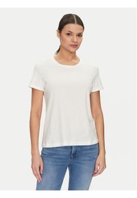 Vero Moda T-Shirt Blair 10325914 Biały Regular Fit. Kolor: biały. Materiał: bawełna