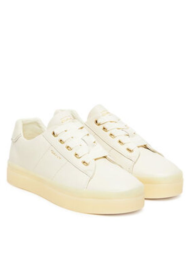GANT - Gant Sneakersy 30531969 Beżowy. Kolor: beżowy. Materiał: skóra