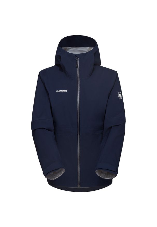 Kurtka z membraną damska Mammut Linard Guide HS Hooded Jacket. Kolor: niebieski