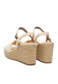 DeeZee Espadryle E0822-4A Beżowy. Kolor: beżowy. Materiał: materiał #3