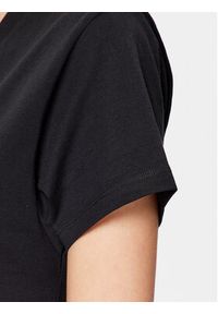 Sisley T-Shirt 3096L400B Czarny Regular Fit. Kolor: czarny. Materiał: bawełna #2