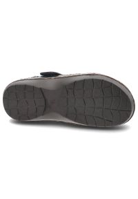 Czarne Sandały Laura Vita Modne Buty Damskie. Kolor: czarny. Materiał: jeans, materiał. Sezon: lato #5