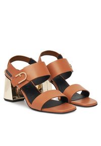 Furla Sandały Chic YJ42HIC A.0203 3911S Brązowy. Kolor: brązowy. Materiał: skóra #5