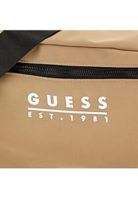 Guess Saszetka nerka Nola Mini Bags HMVENE P3331 Beżowy. Kolor: beżowy. Materiał: materiał