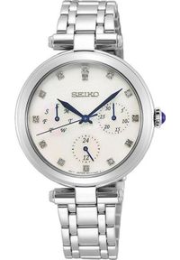 Zegarek Seiko Zegarek damski Seiko SKY663P1 srebrny. Kolor: srebrny #1