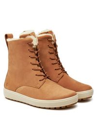 ecco - ECCO Botki Soft 7 Tred W 45042301291 Brązowy. Kolor: brązowy. Materiał: skóra #3